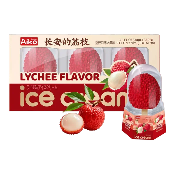 Lychee Flavor Ice Cream