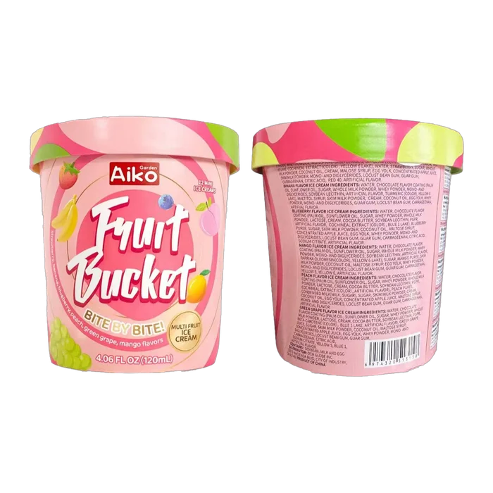 Fruit Bucket Ice Cream