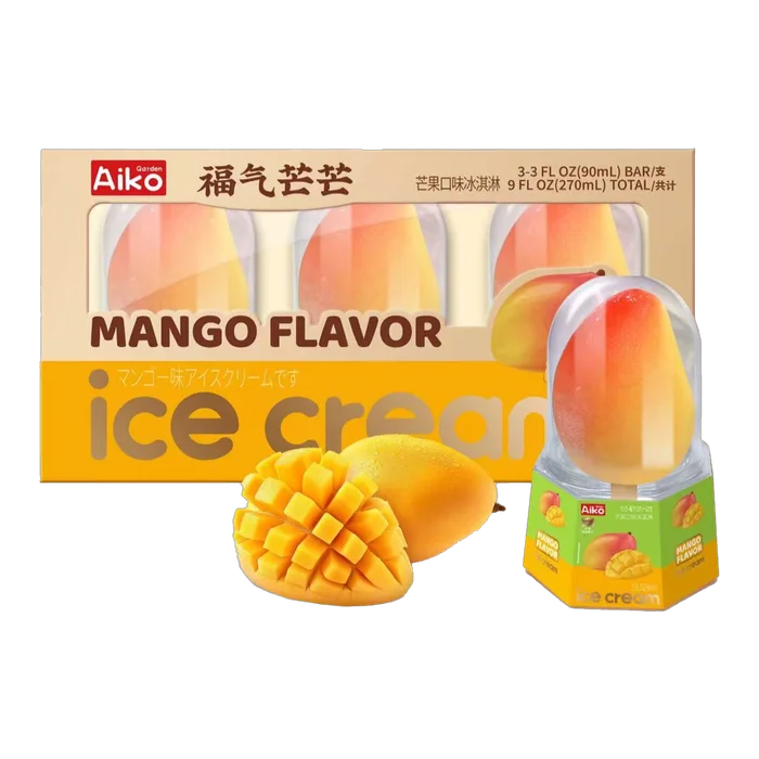 Mango Flavor Ice Cream