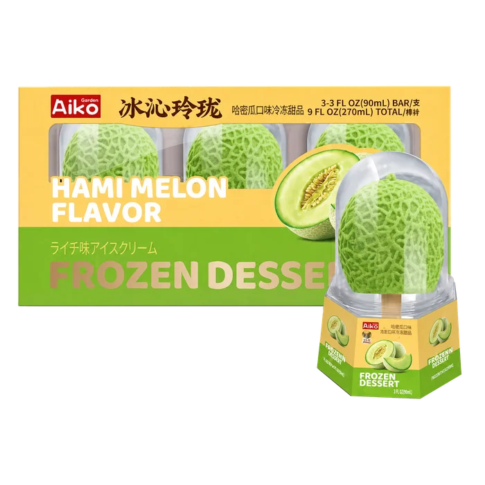 Melon Flavor Ice Cream