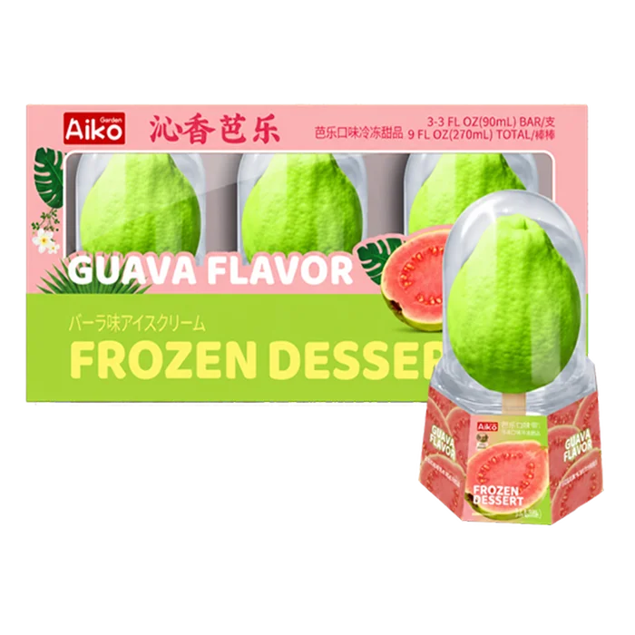 Guava Flavor Ice Cream