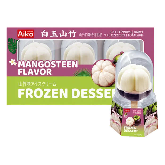 Mangosteen Flavor Ice Cream