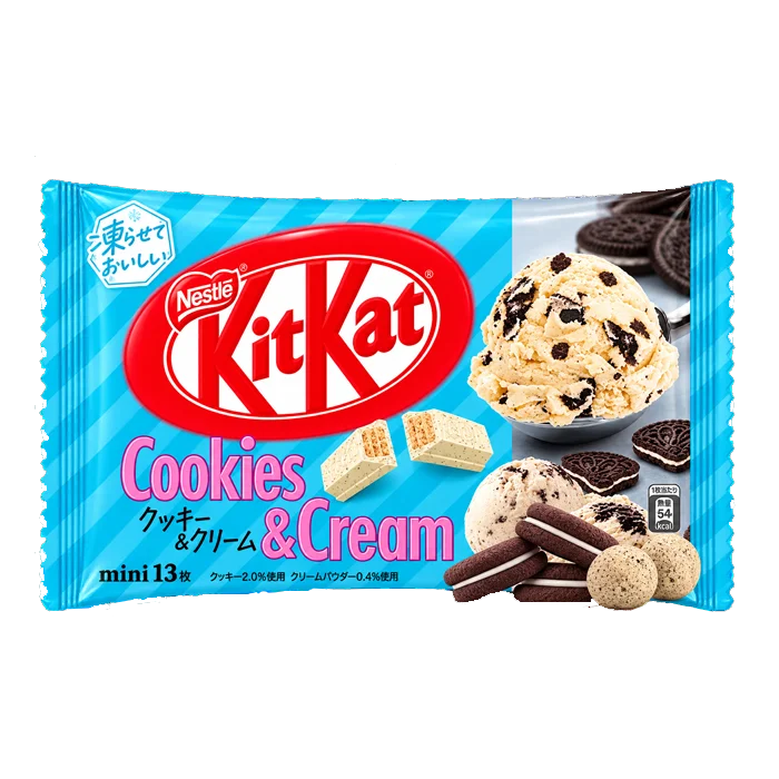Cookie & Cream Flavor Mini Chocolate