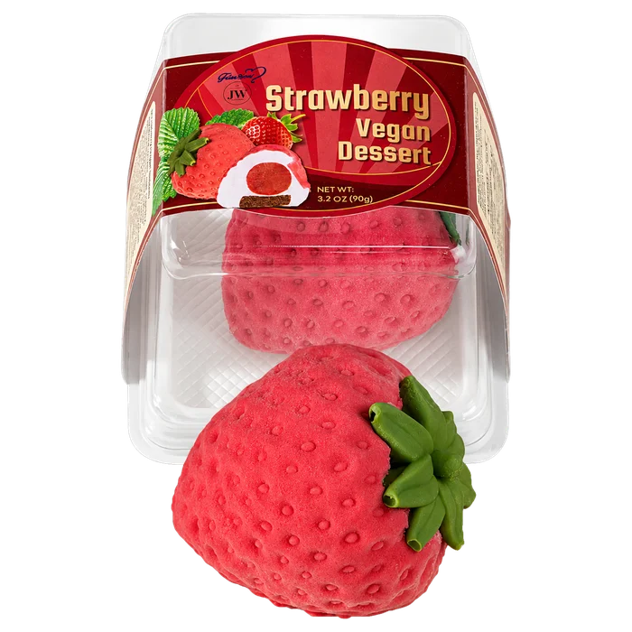 Strawberry Vegan Mousse Cake