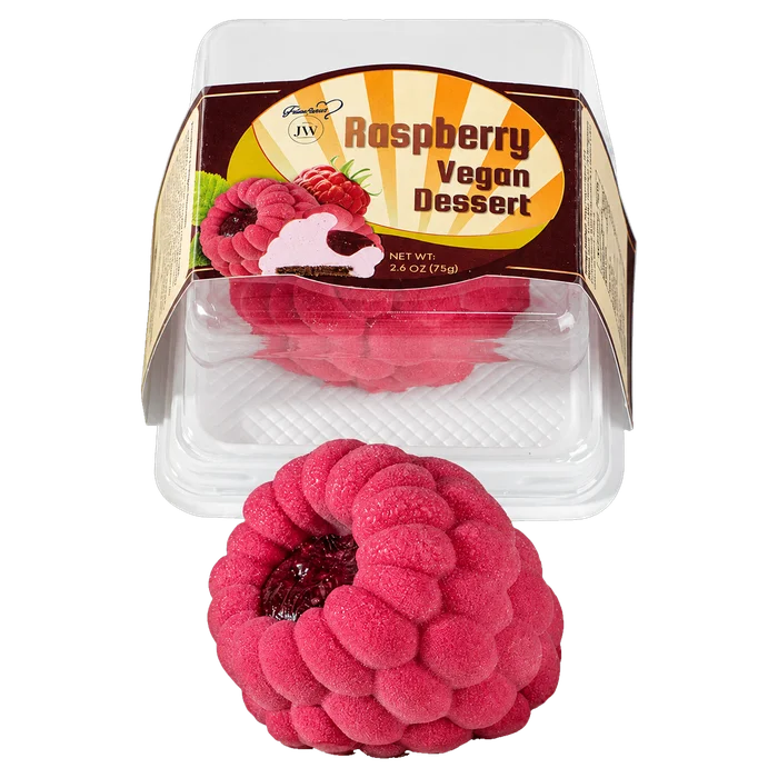 Raspberry Vegan Mousse Cake
