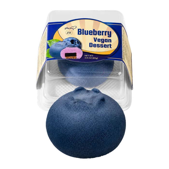 Blueberry Vegan Mousse Cake