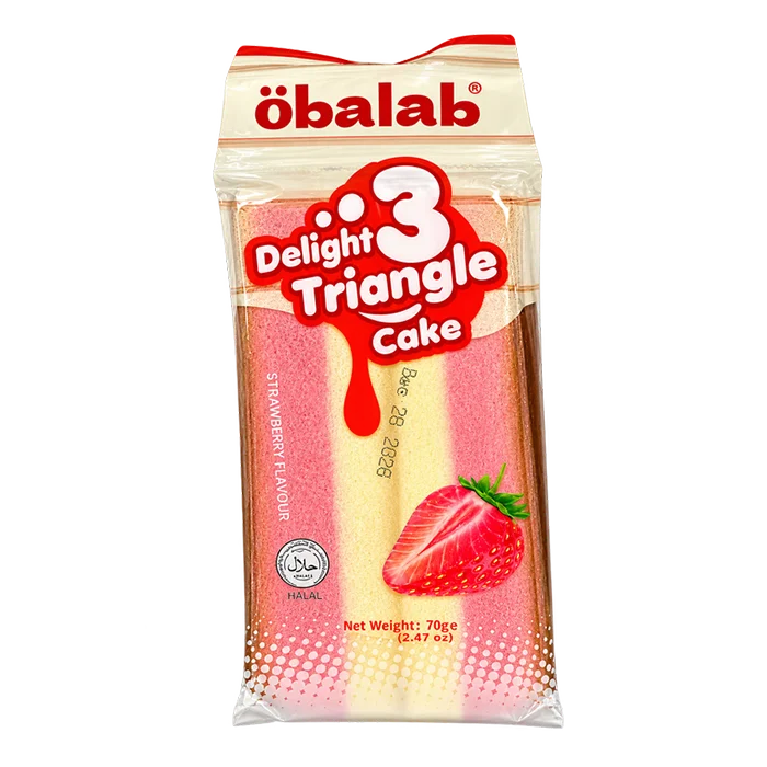 Triangle Cake – Strawberry