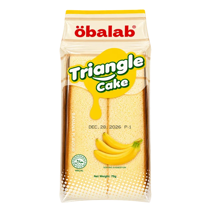 Triangle Cake – Banana